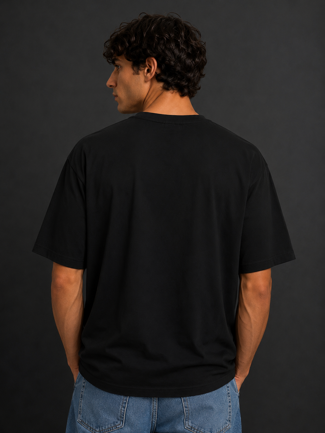 T-Shirt Oversize Essential Black
