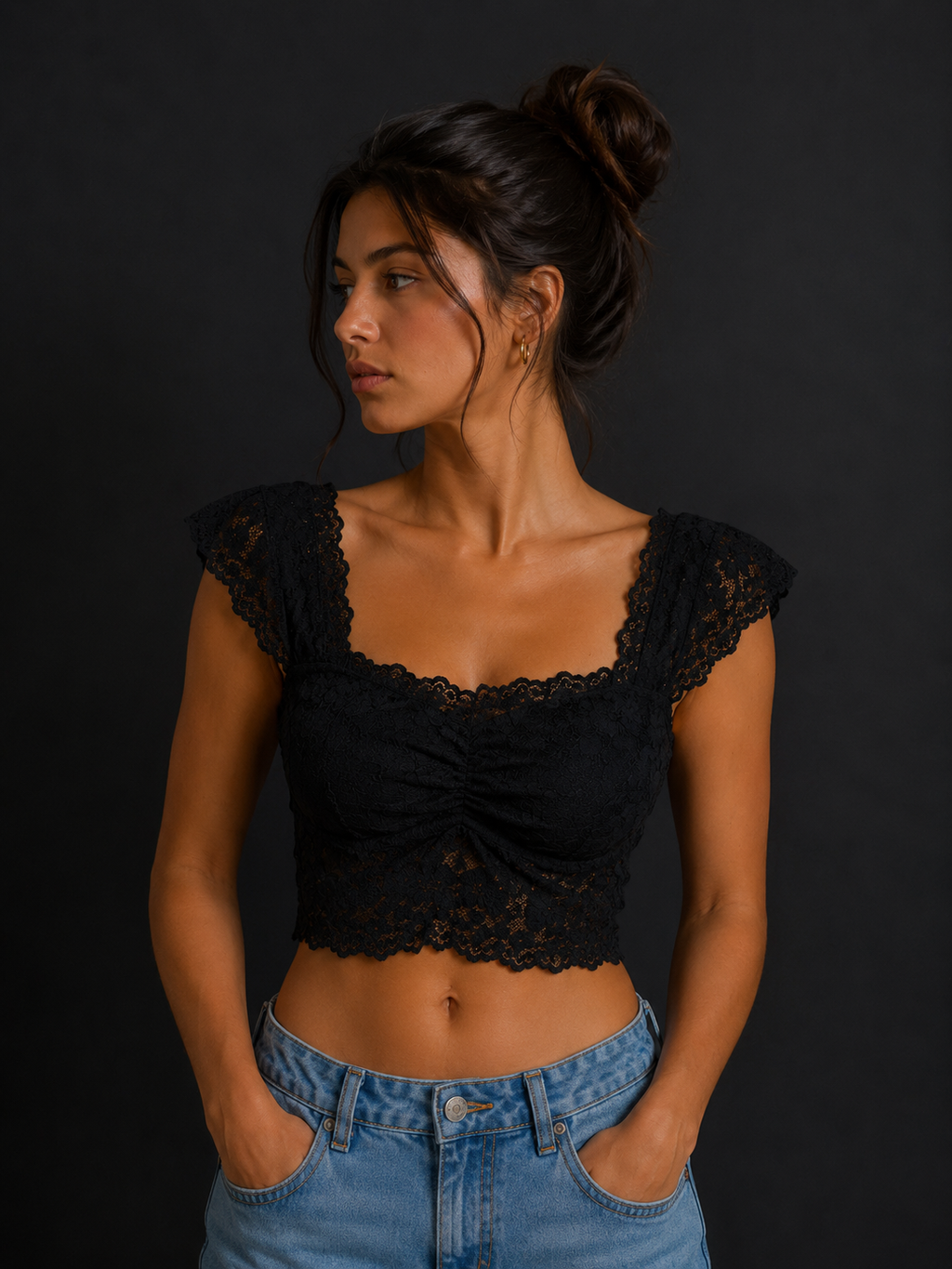 Top Crop in pizzo