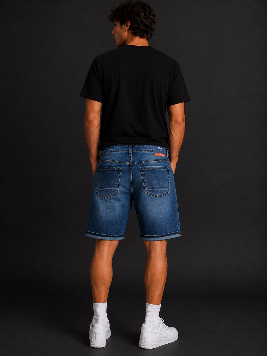 Denim Shorts Essential Vintage Blue