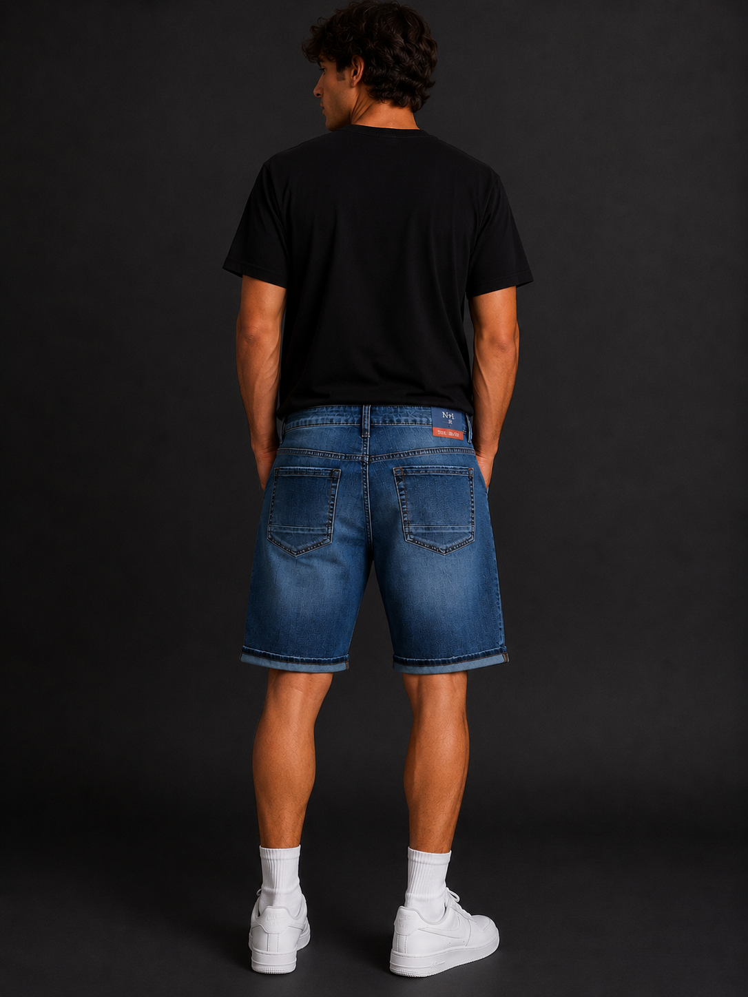 Denim Shorts Essential Vintage Blue