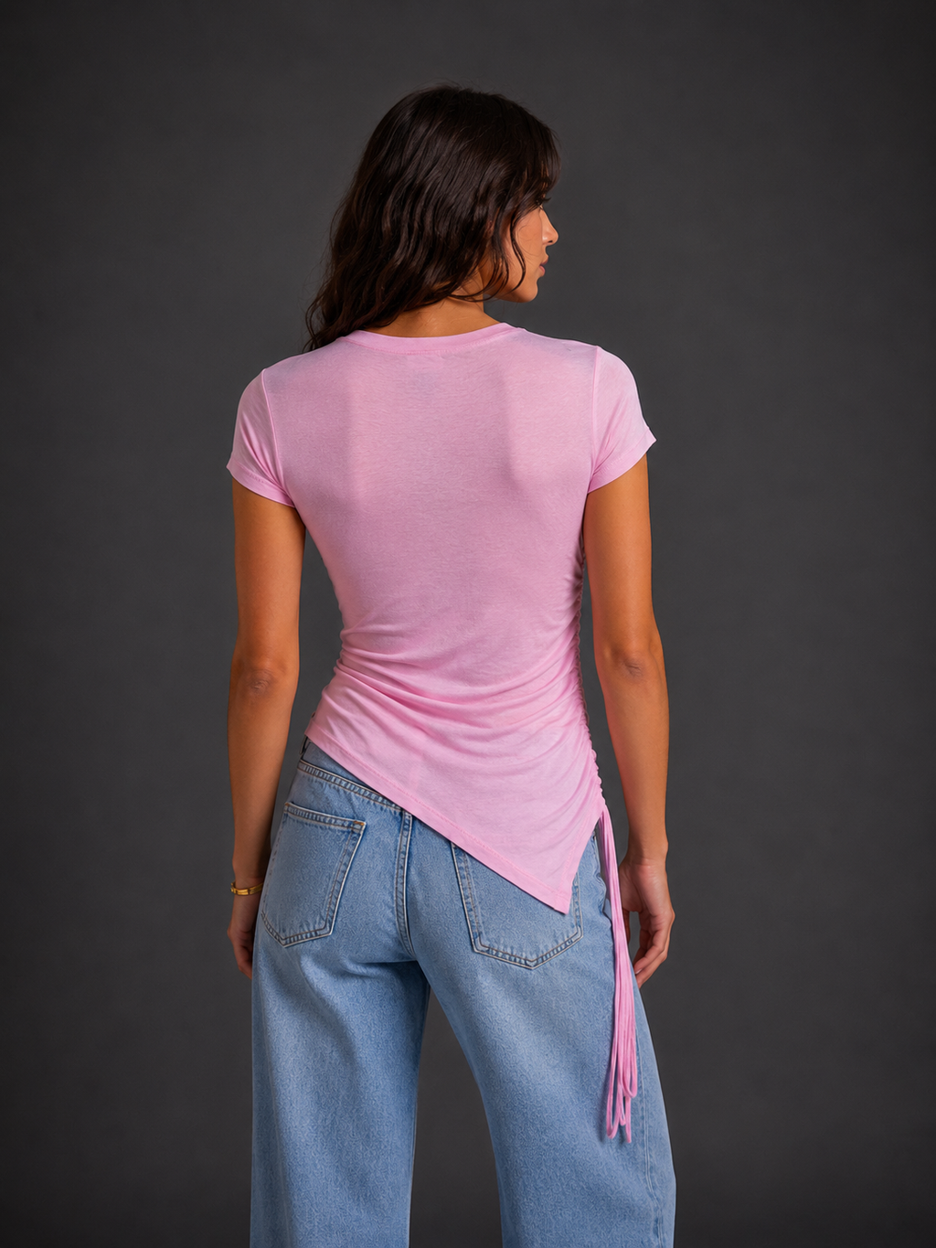 T-Shirt Y2K Rosa Donna