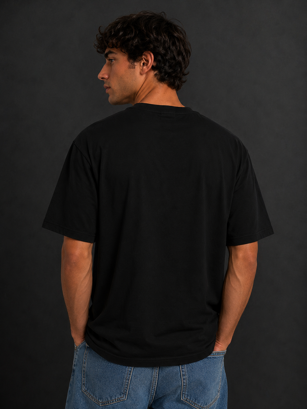 T-Shirt Oversize “Pleasure Industry” – Black Edition