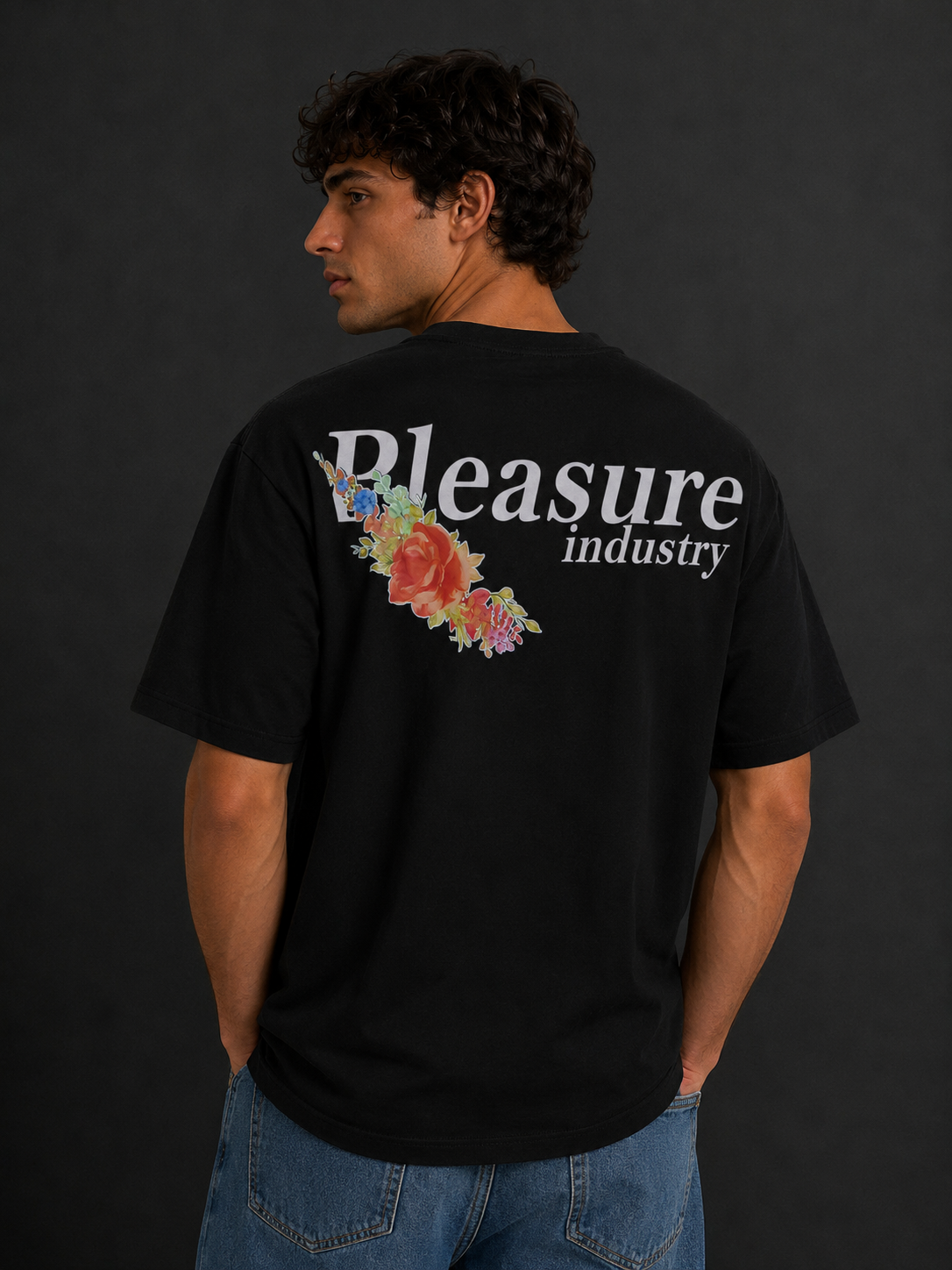 Pleasure Industry Tee — Black Oversize