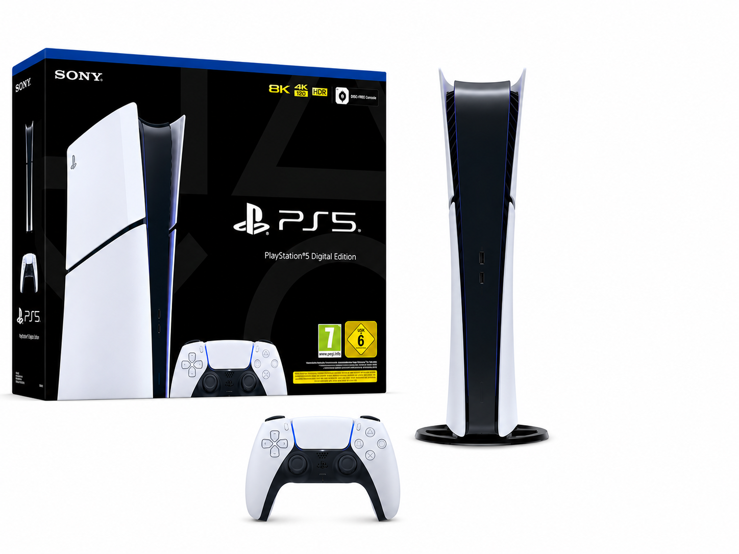 SONY PlayStation 5 Digital Edition 825GB – Console Next Gen