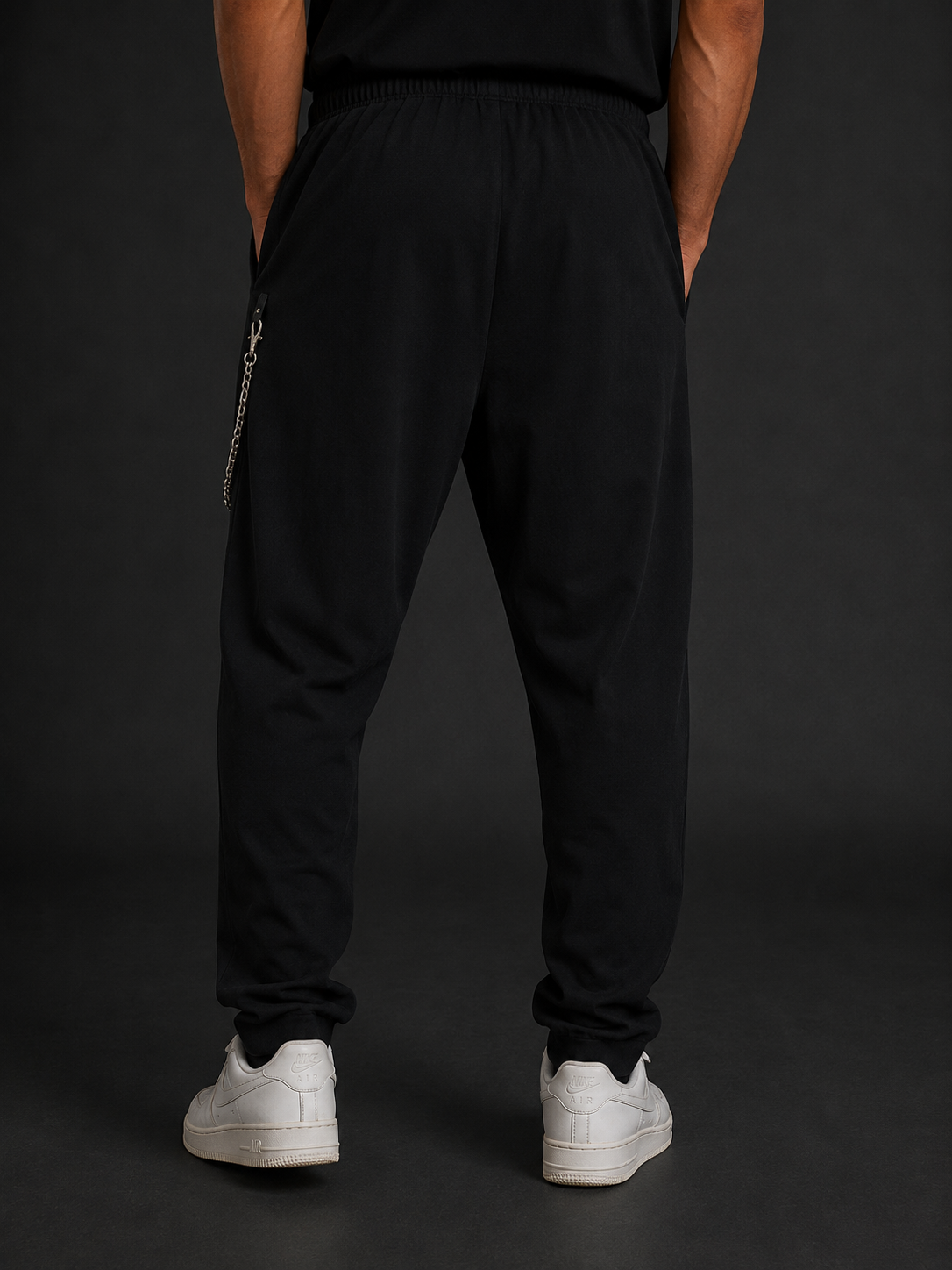 Essential Chain Pants — Black Edition